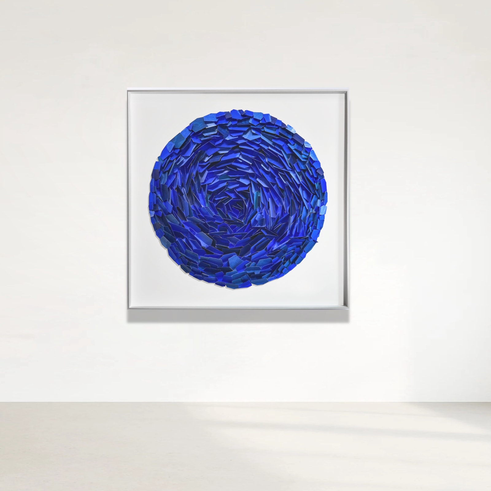 Ian Fenton, Composition in Ultramarine and Prussian Blue II, 2025