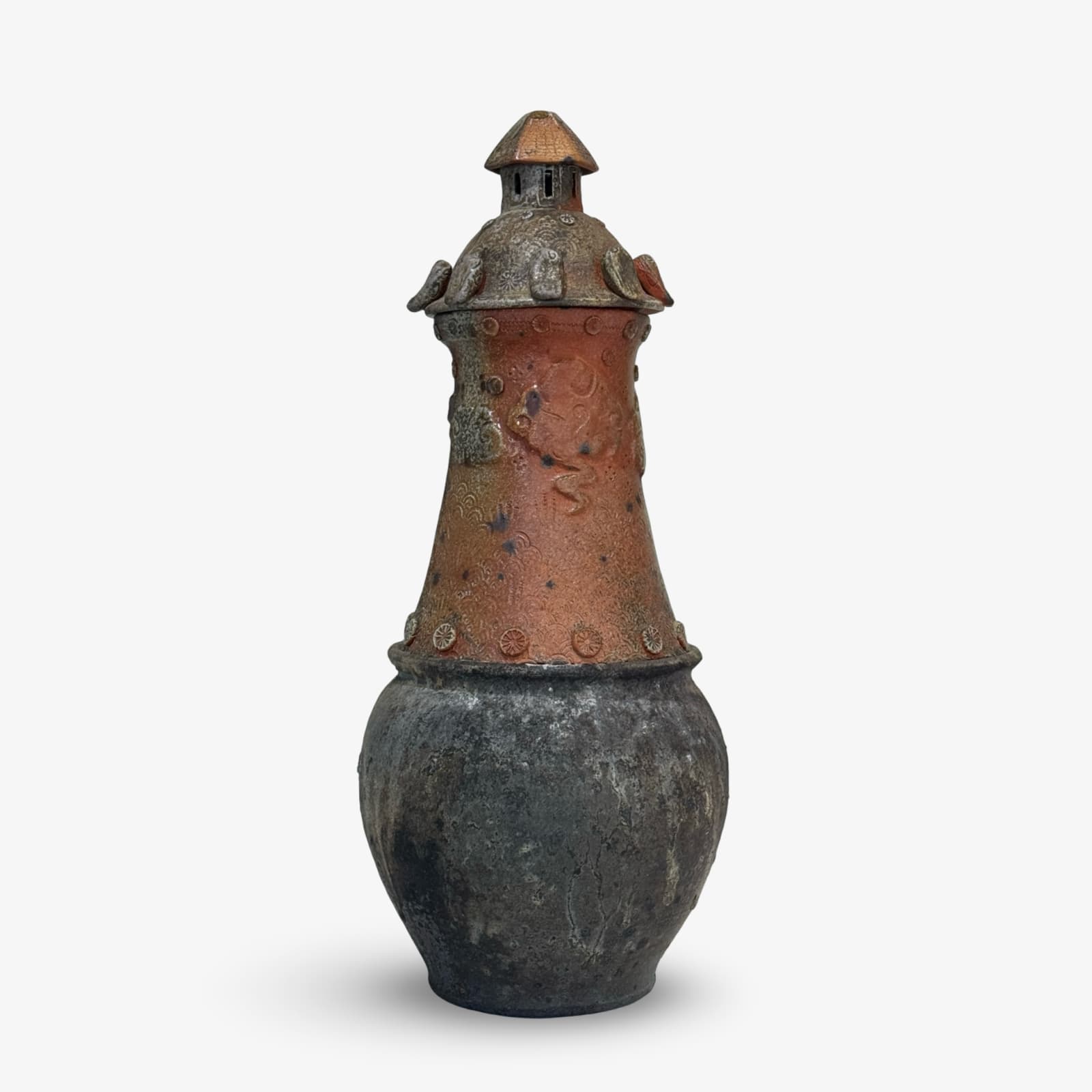 Jynsym Ong, Soul Jar (Fish + Clouds), 2025