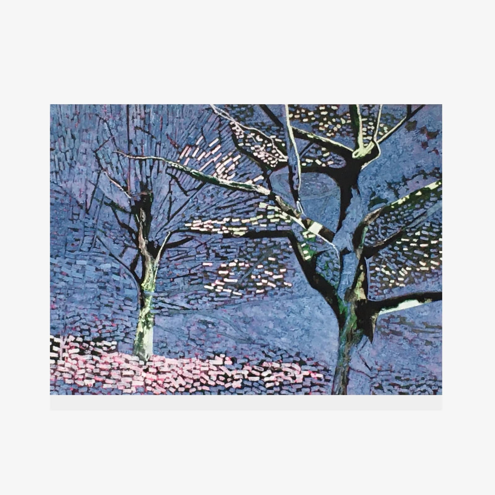 Zoe Benbow, Spring Trees Hampstead, 2025