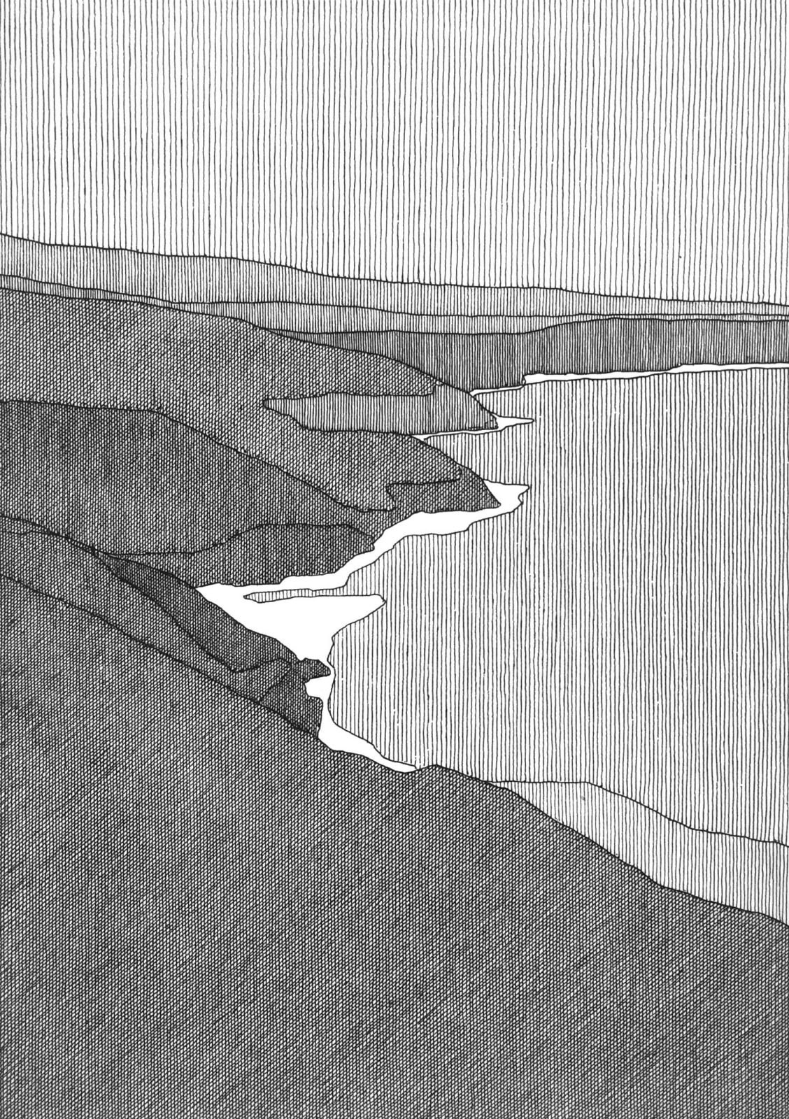 Sarah Woods, The Edge of the Land, 2019