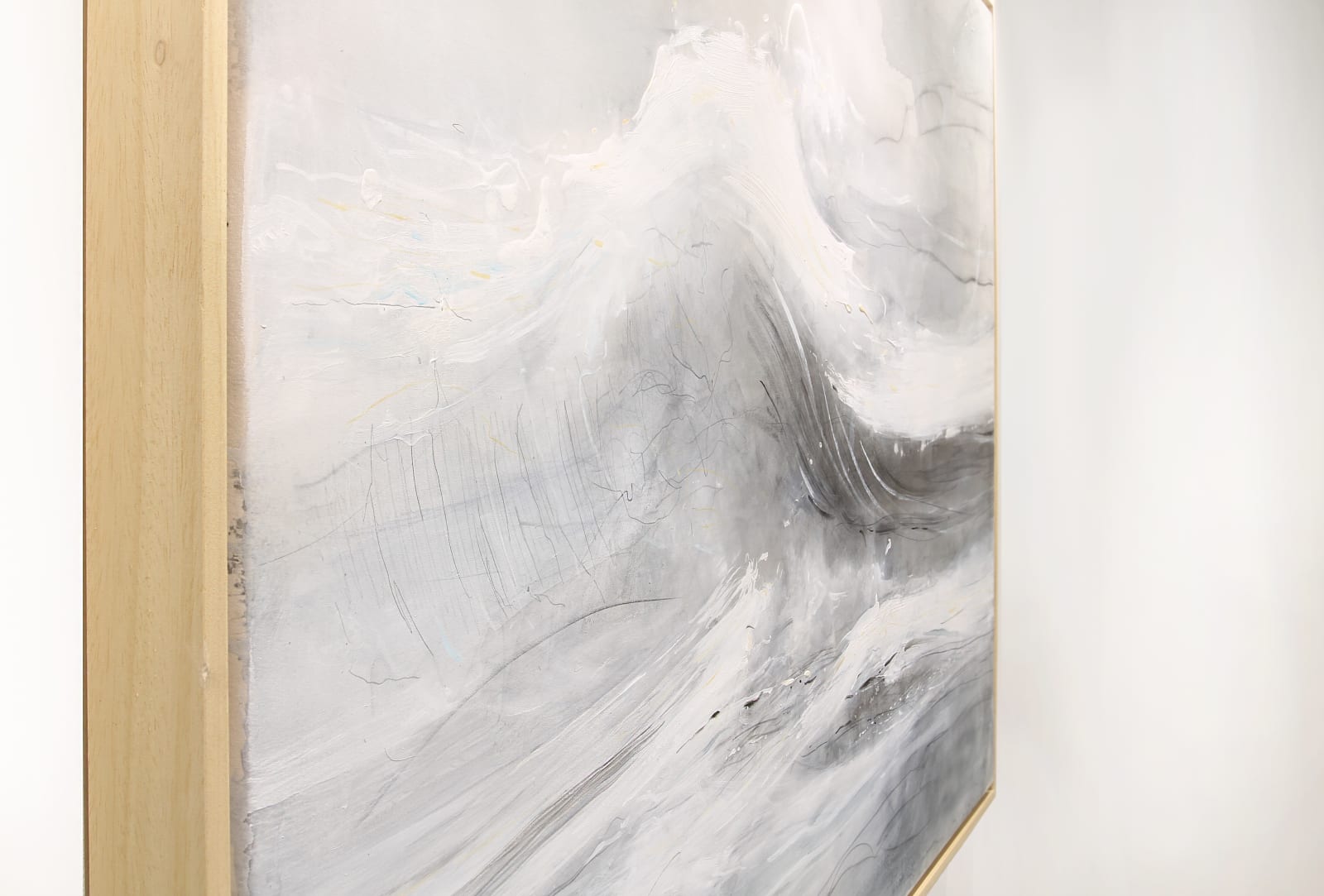 Bob Aldous, Grey Wave, 2020