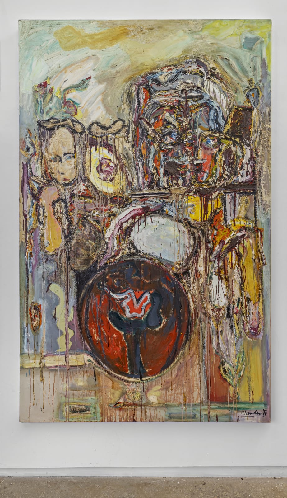 Harold Klunder, Sacred And Profane Love (Self-Portrait II), 1985 - 1986