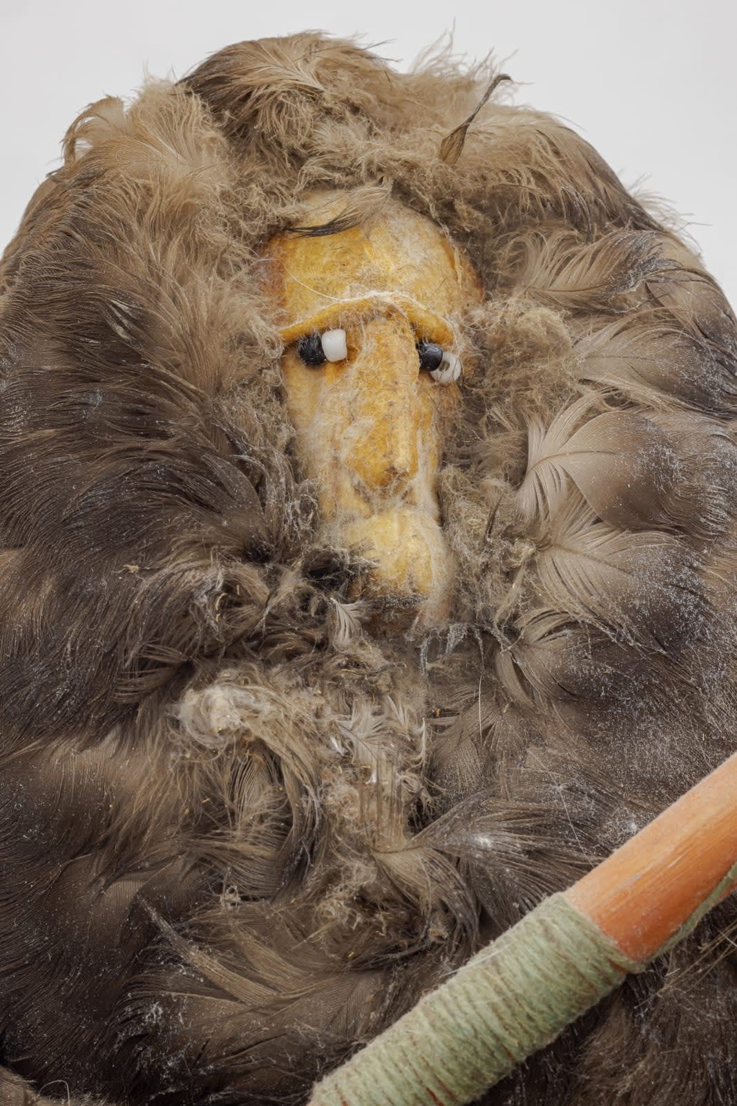 Artist Unknown (Bethel, Alaska) , Yup’ik Doll Made From A Bird (Standing Hunter with Harpoon and Gaff) , late 20th century