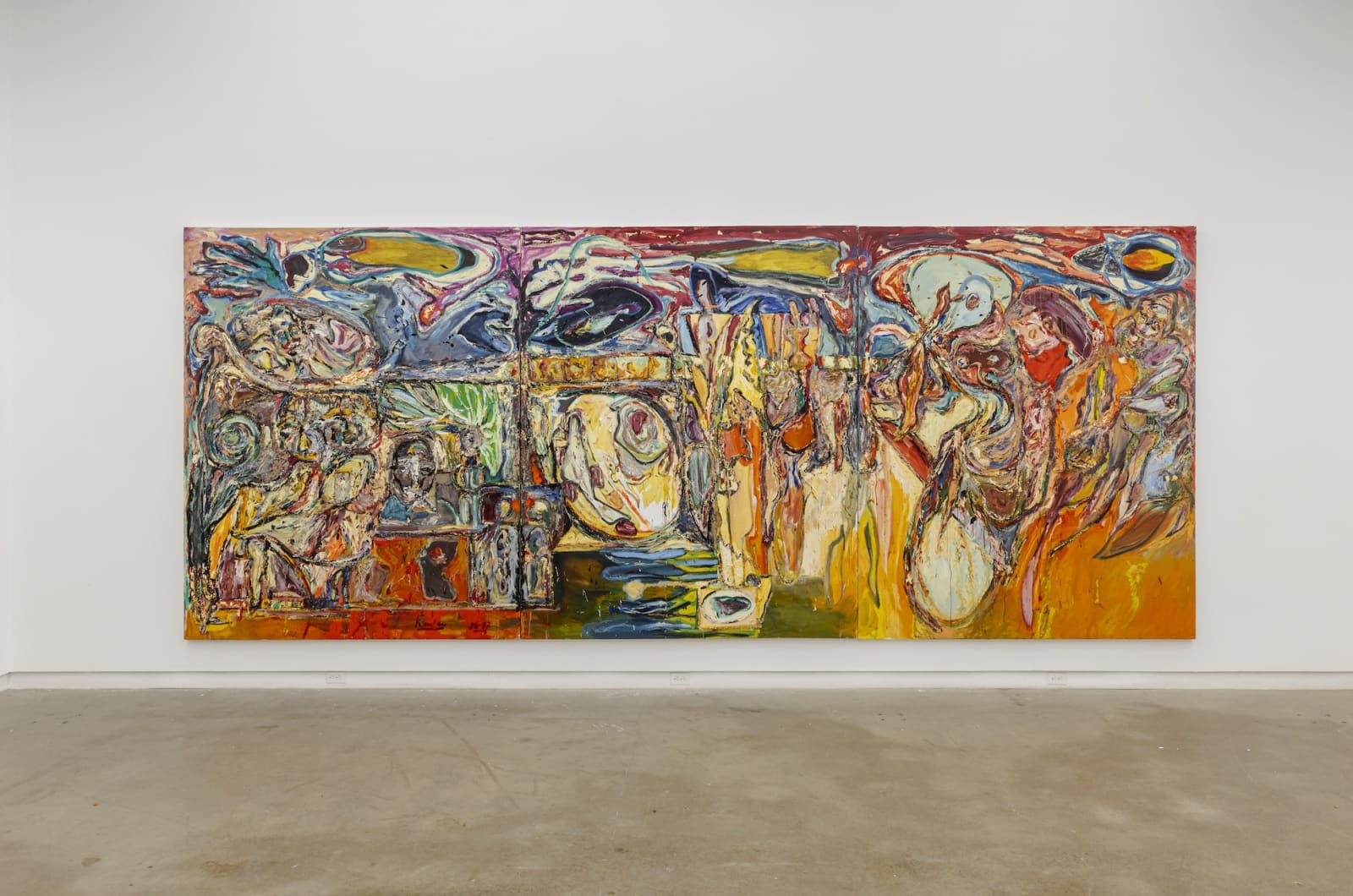 Harold Klunder, Future, Present, Past (Self-Portrait #2), 1985 - 1987