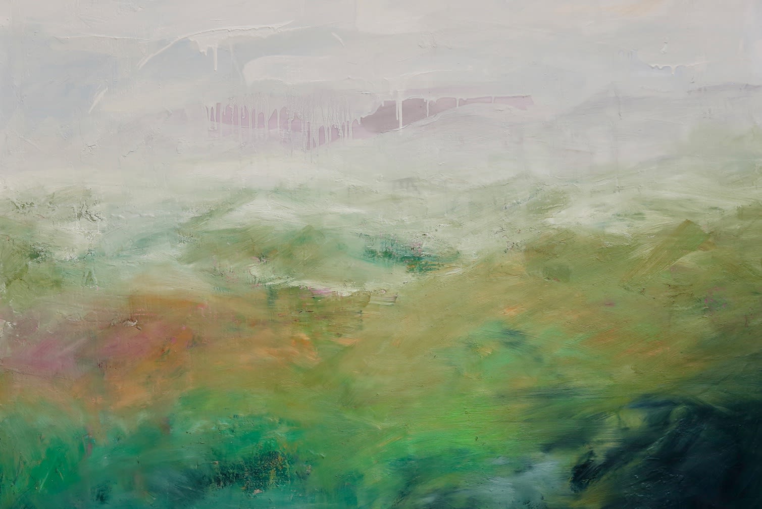 Wendy Bell, Landscape on a wall, 2020