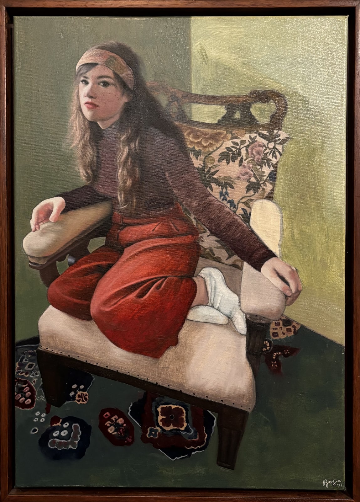 Rosie Phillips, Grandma's Chair, 2022