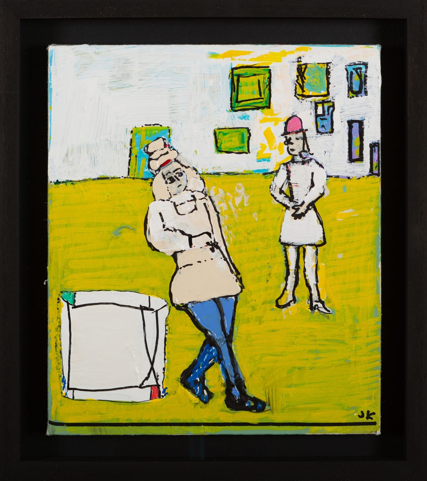 John Kiki, Private View #1, 2021