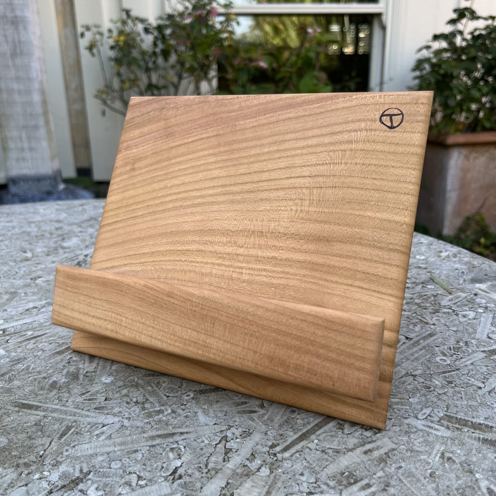 Tim Plunkett, Book / iPad Stand (Cherry) 27, 2022