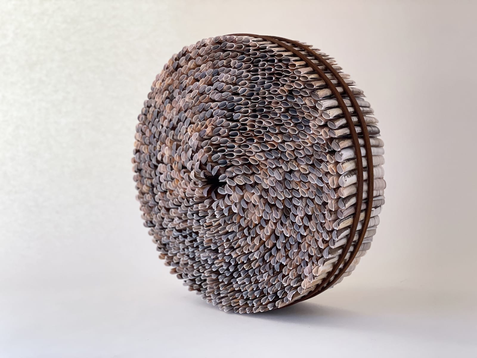 Carolyn Brookes-Davies, Steel Bound Razor Stack, 2025