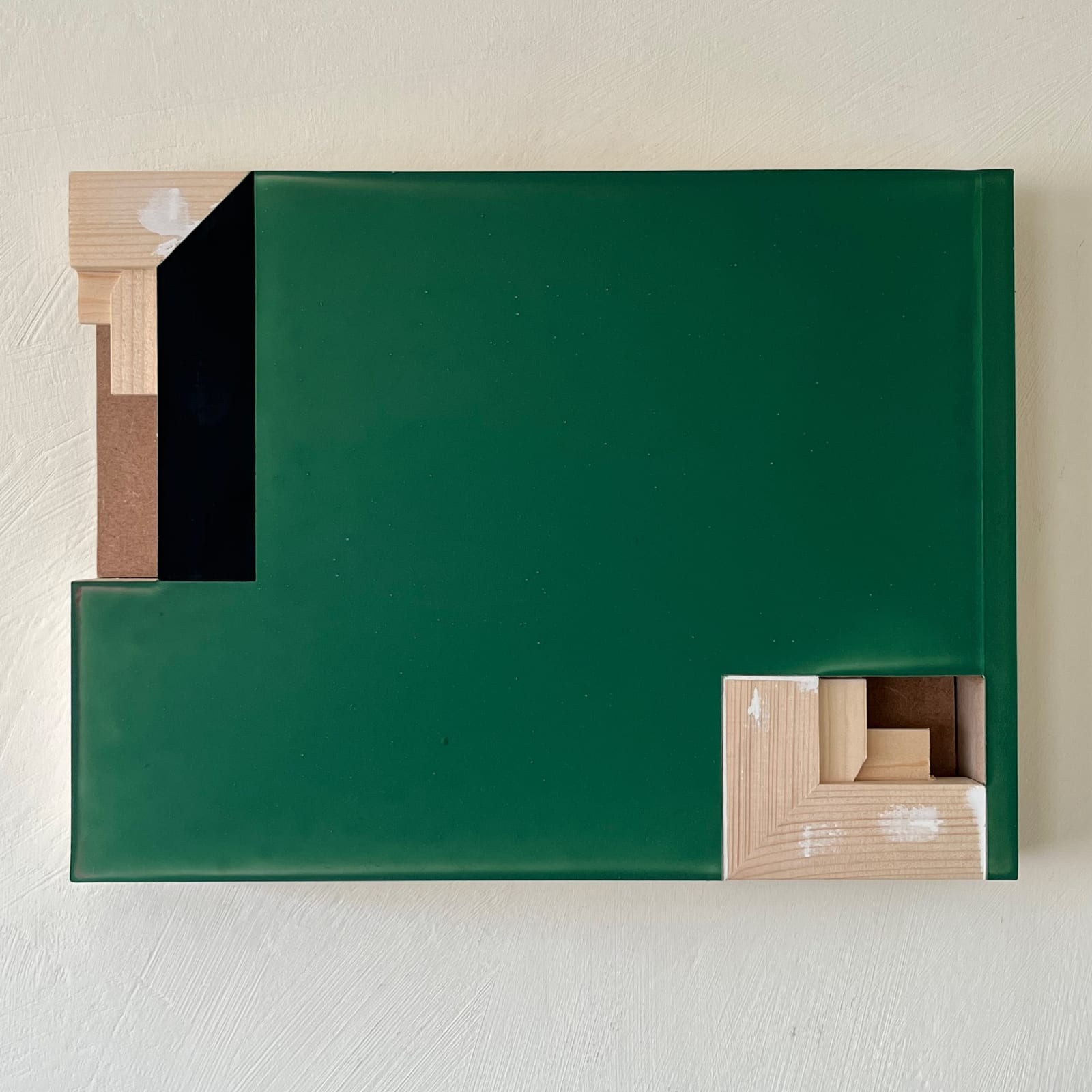 Molly Thomson, Green with Double Entrance, 2022