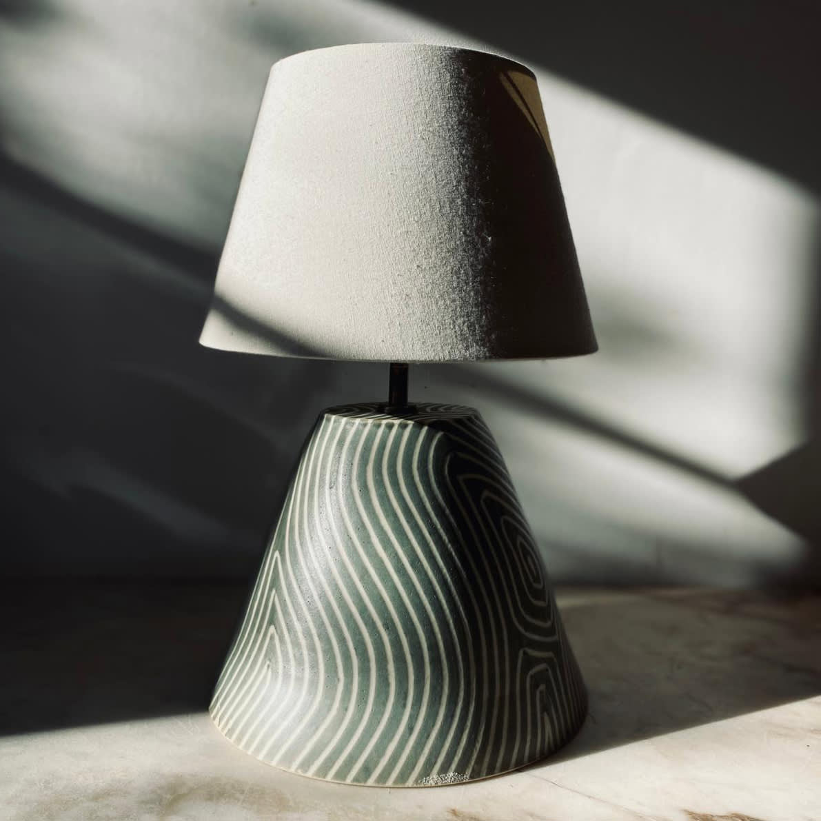 Laura Huston, Pyramid Lamp, 2025