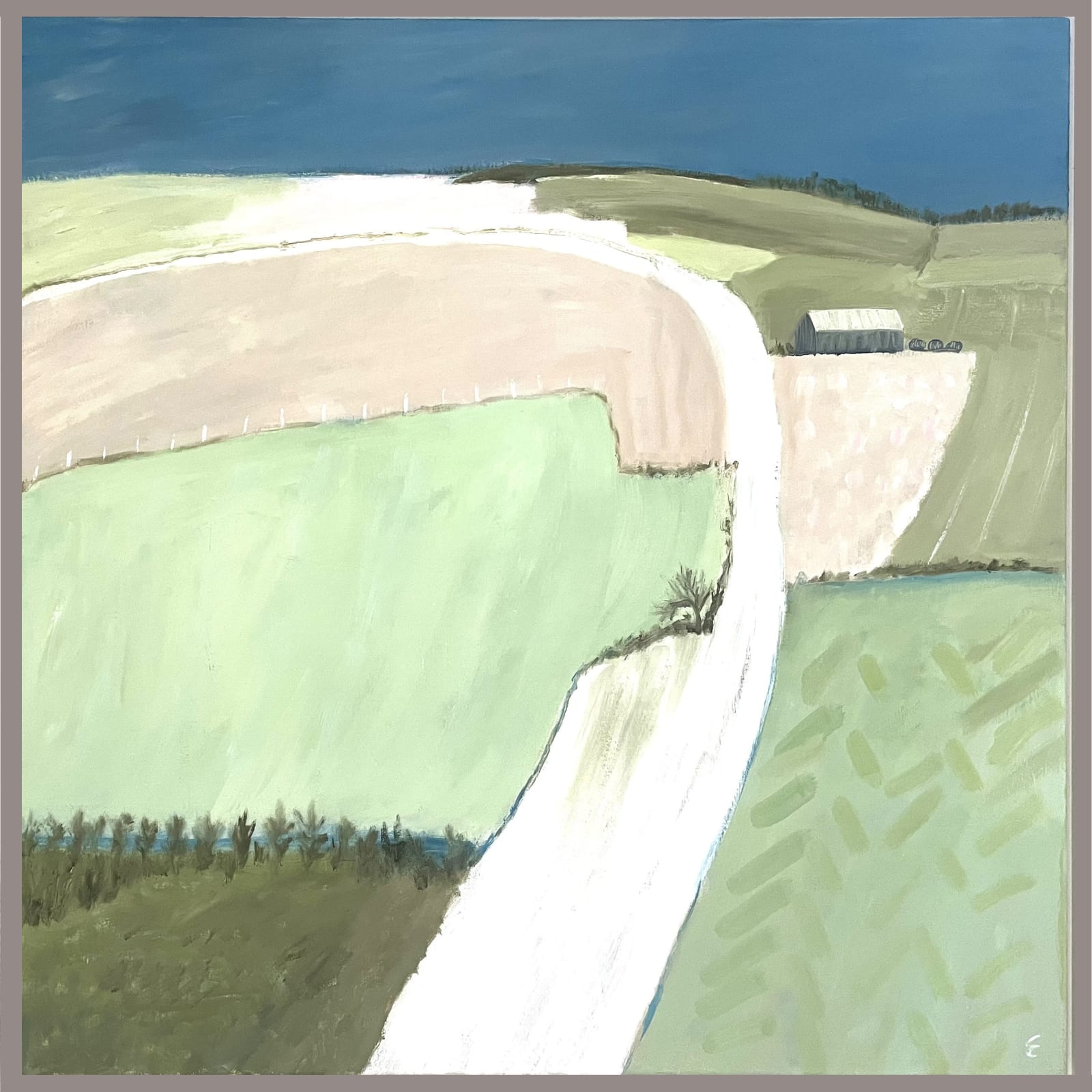 Eileen Coxon, On a Quiet Day, 2024