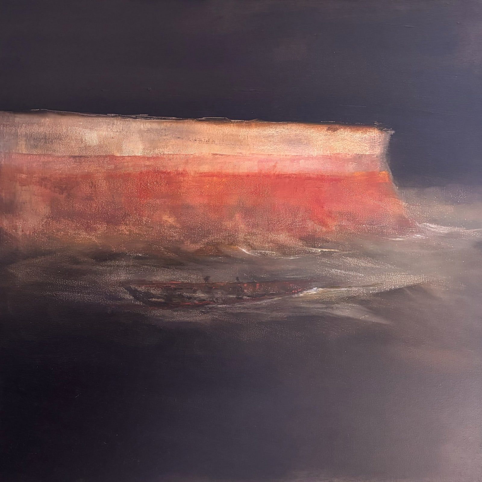 Lorraine Bewick, Hunstanton Cliffs, 2024