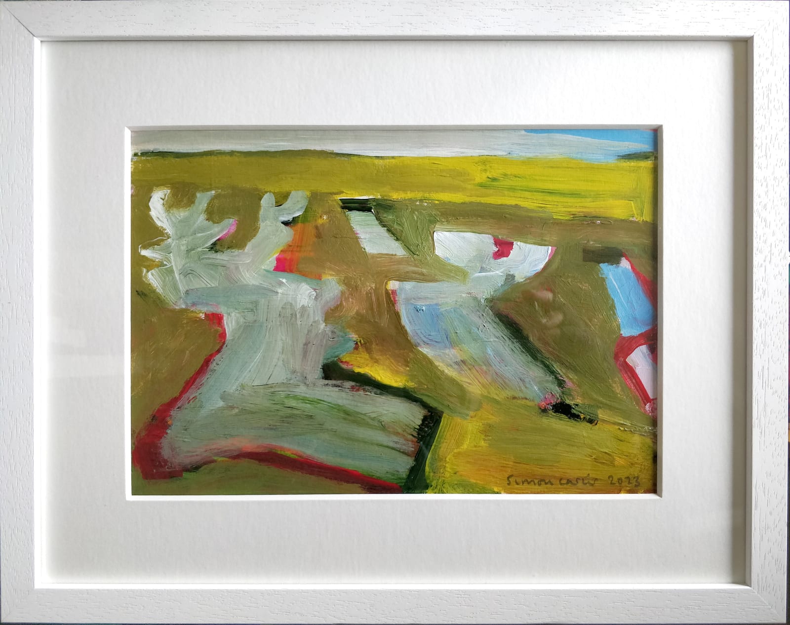 Simon Carter, Saltings - Yellow Distance, 2023