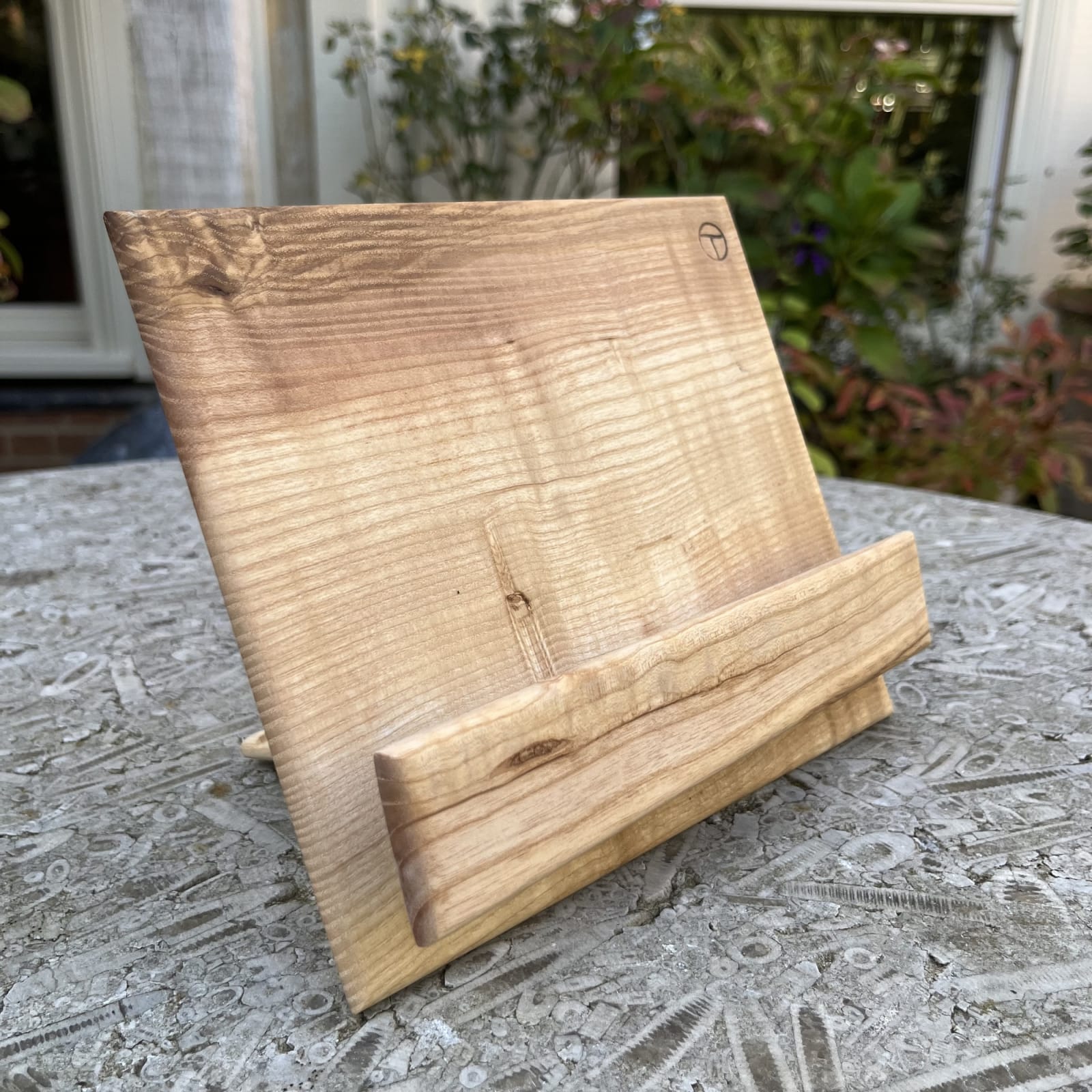 Tim Plunkett, Book / iPad Stand (Ash) 17, 2022