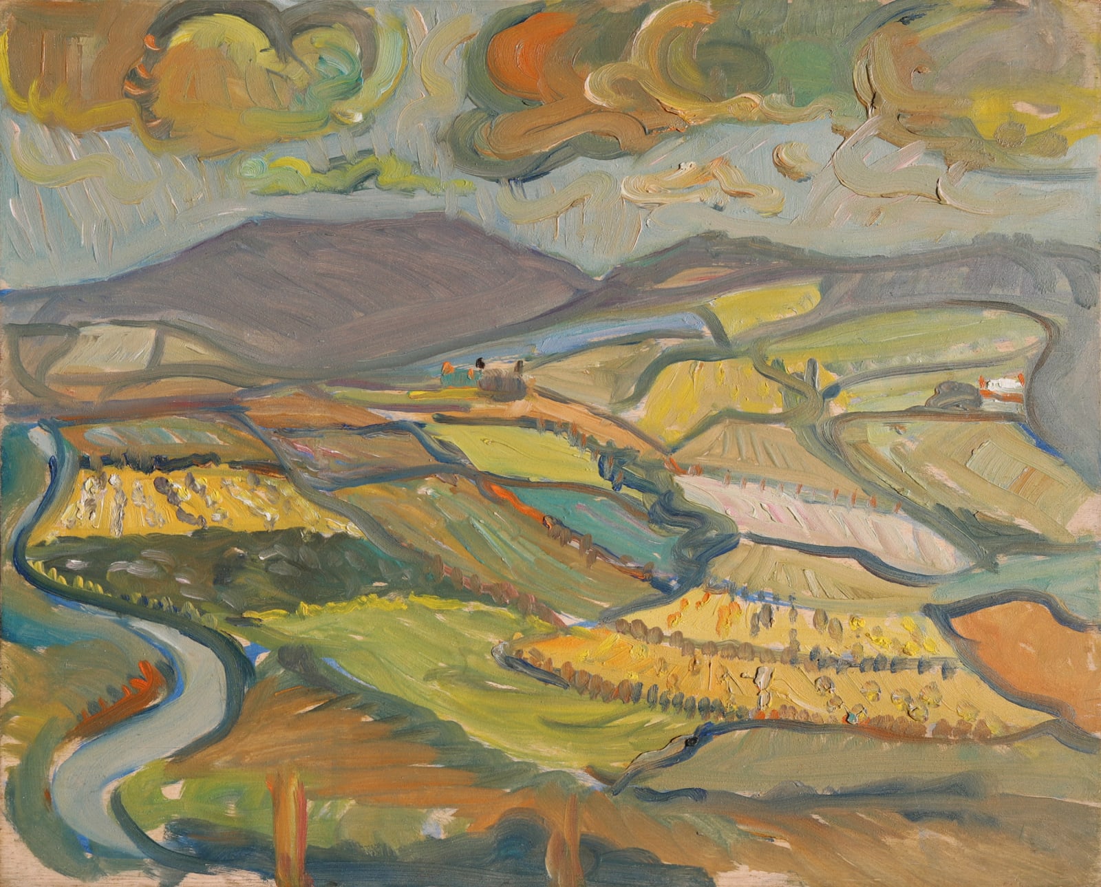 Peter Lanyon, The Road to St Ives, 1938