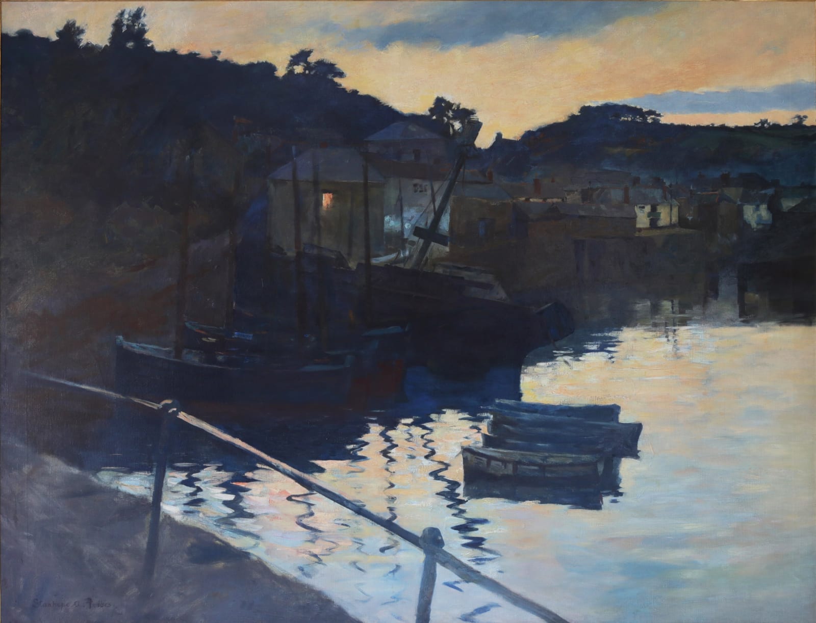 Stanhope Alexander Forbes, Home-Along: Evening study, 1905