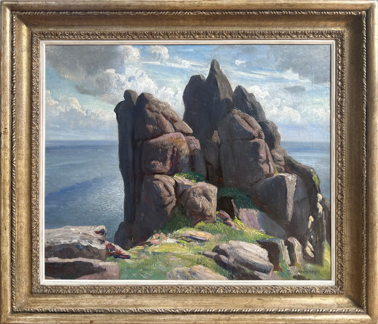 Laura Knight, Carn Barges, 1935