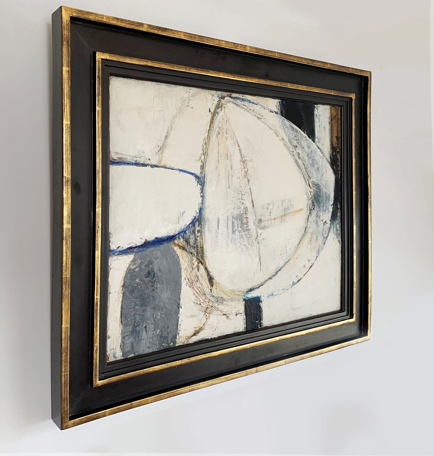 Paul Feiler, Floating Forms Blue, 1963-64