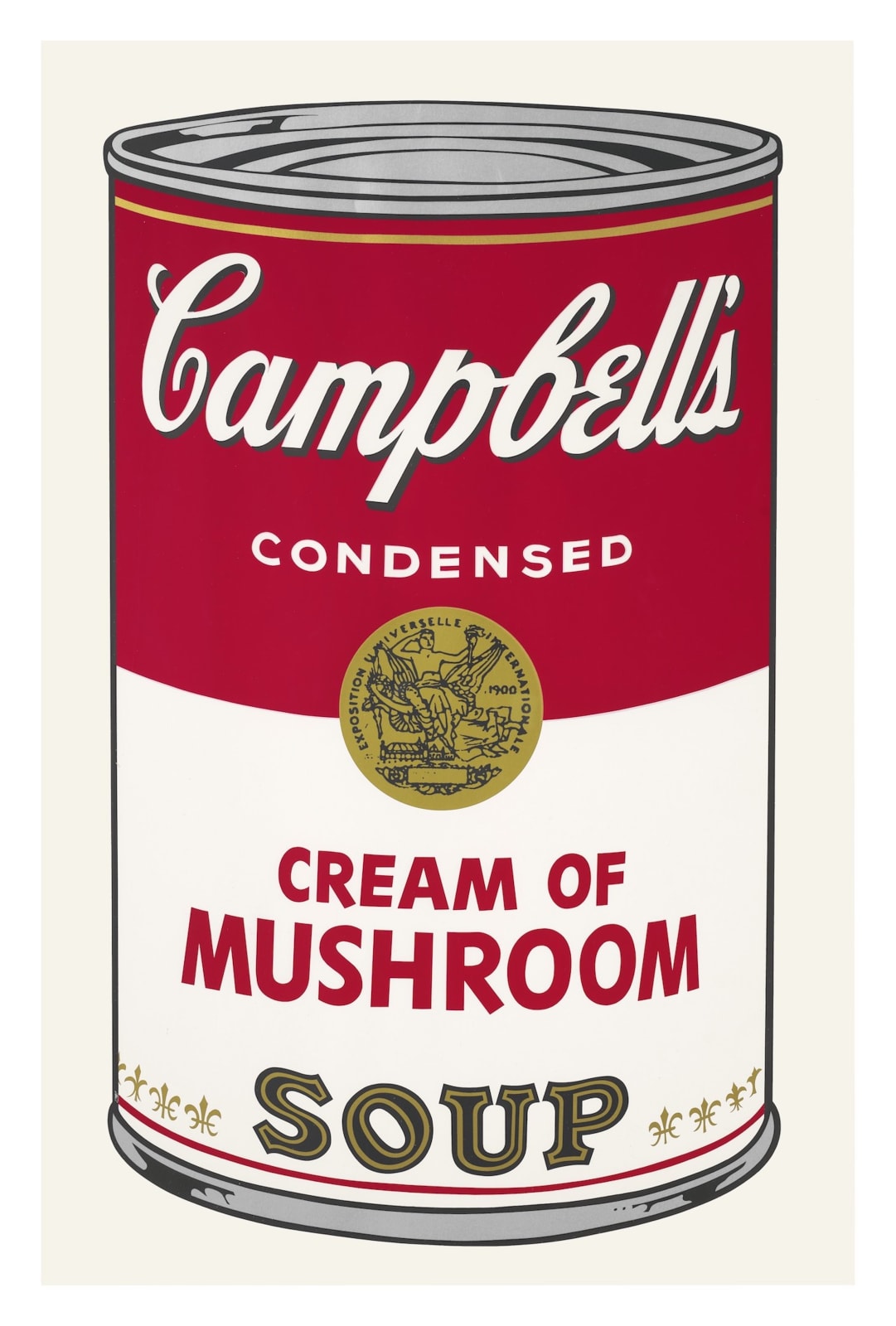 Andy Warhol , Campbell's Soup I: Cream of Mushroom , 1968