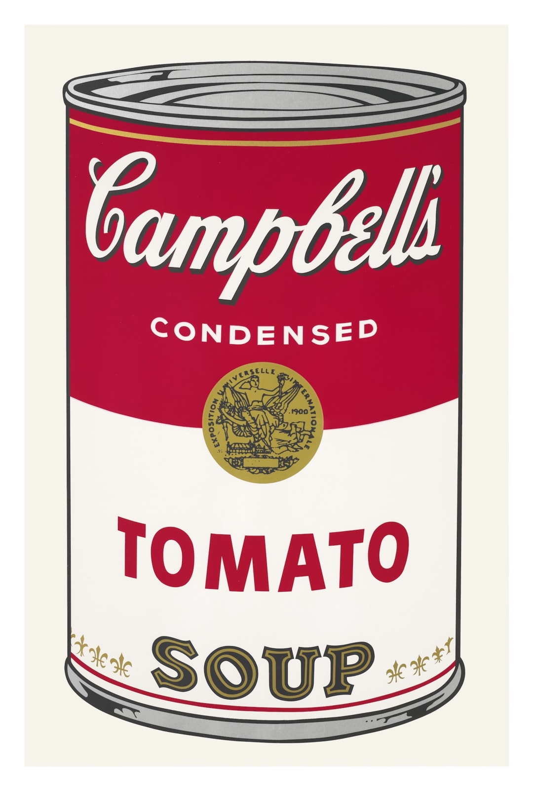 Andy Warhol , Campbell's Soup I: Tomato Soup, 1968