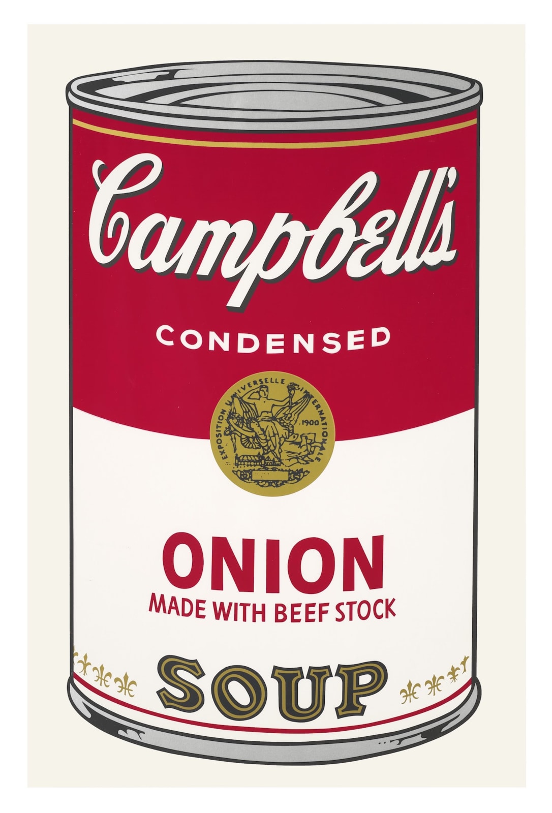 Andy Warhol , Campbell's Soup I: Onion Soup, 1968