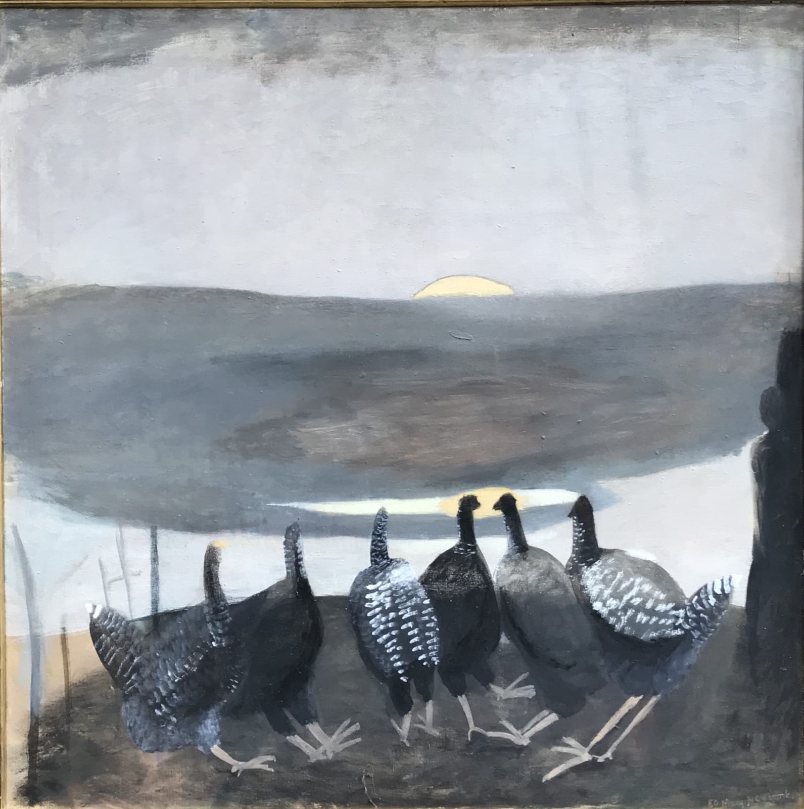 Mary Newcomb, The Bulging Sun, 1980