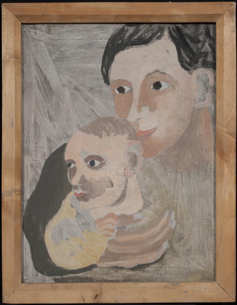Ben Nicholson, Mother and Son (Winifred and Jake), 1927