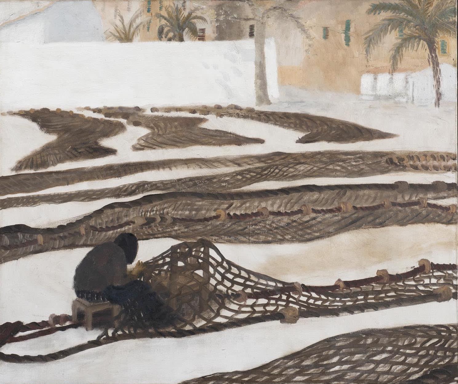 Winifred Nicholson, Fishing Nets, 1970