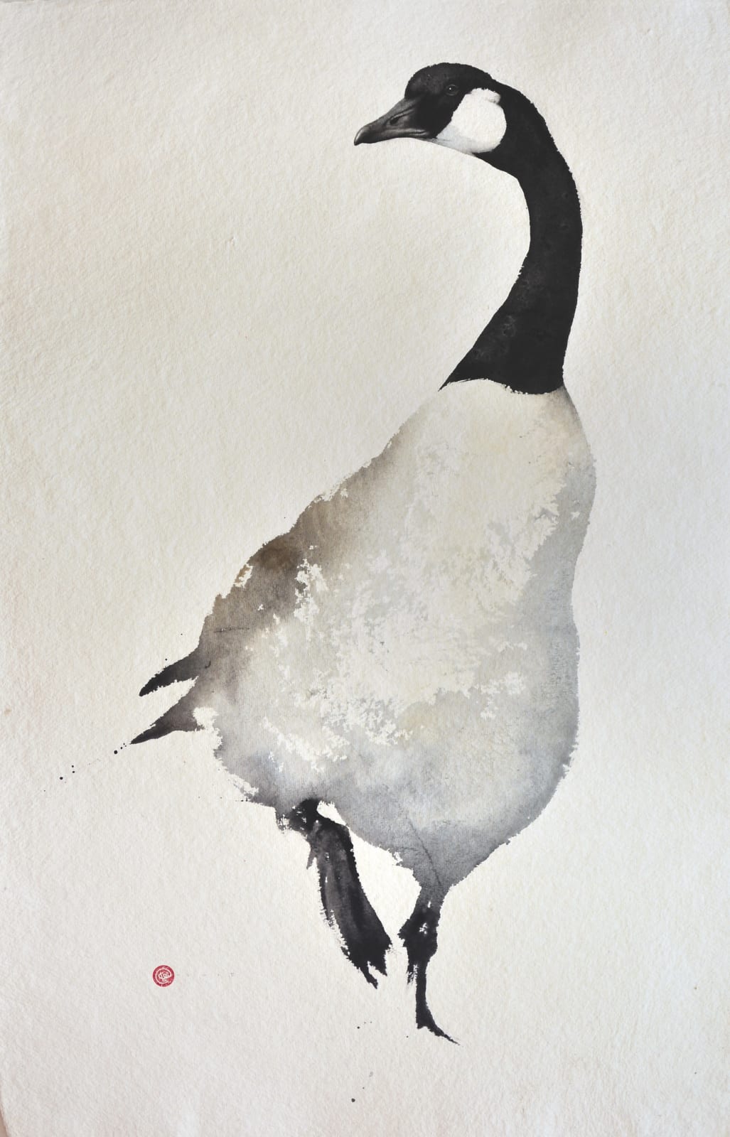 Canada Goose Watercolour 38
