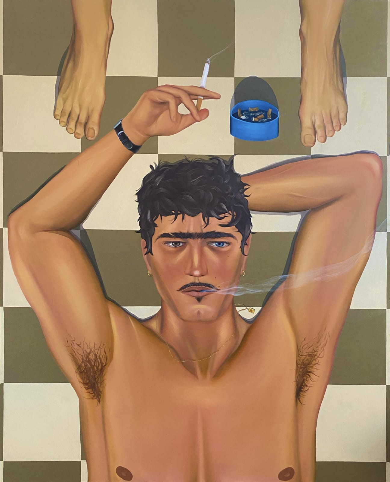 Israfil Ridhwan, The Tiles Are Colder, 2023