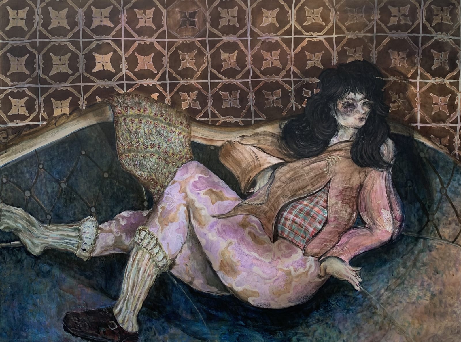 Aisha Rosli, Blue Velvet, 2020