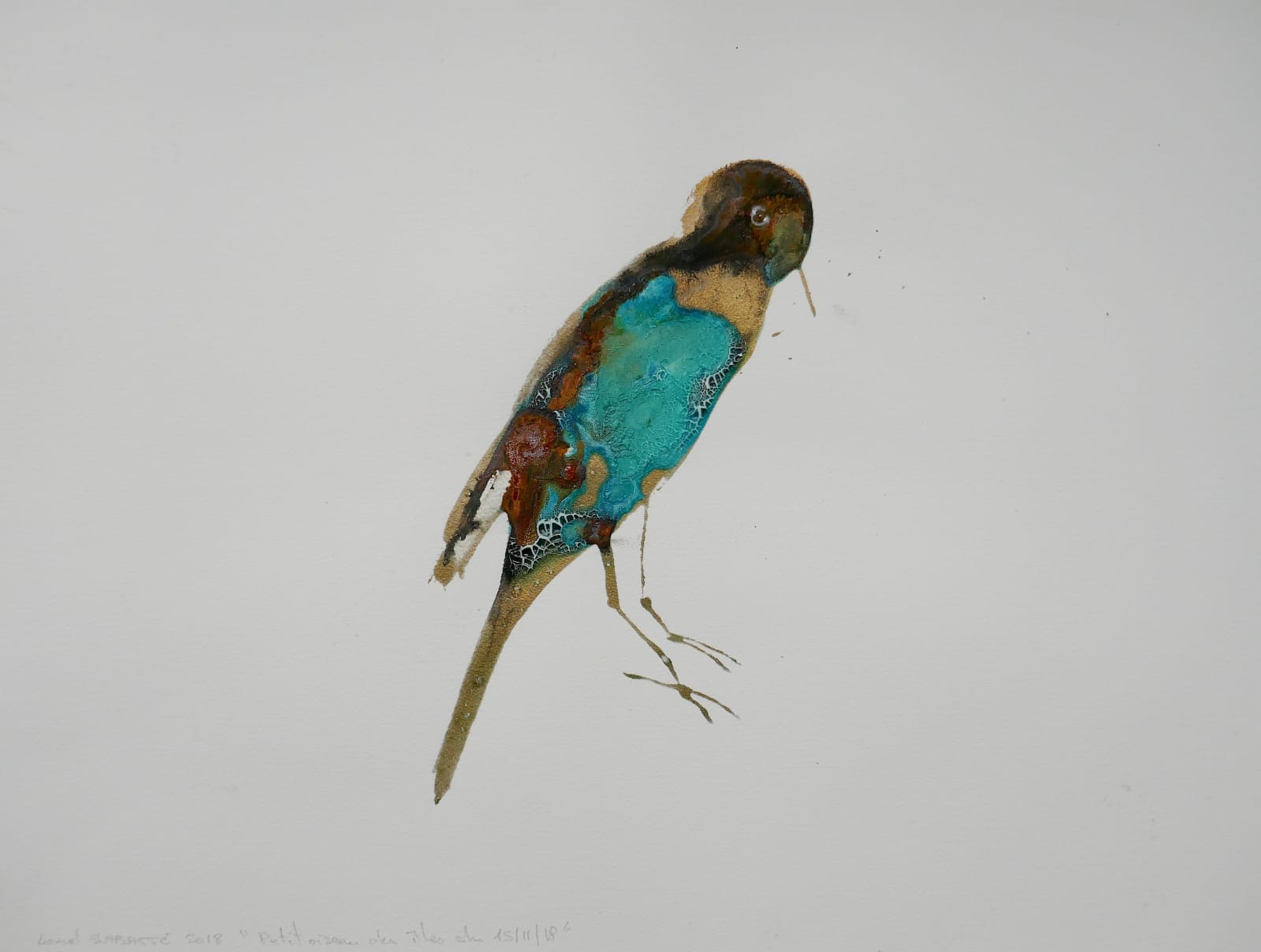 Lionel Sabatté, Petite Oiseau des Îles du 15 novembre, 2018