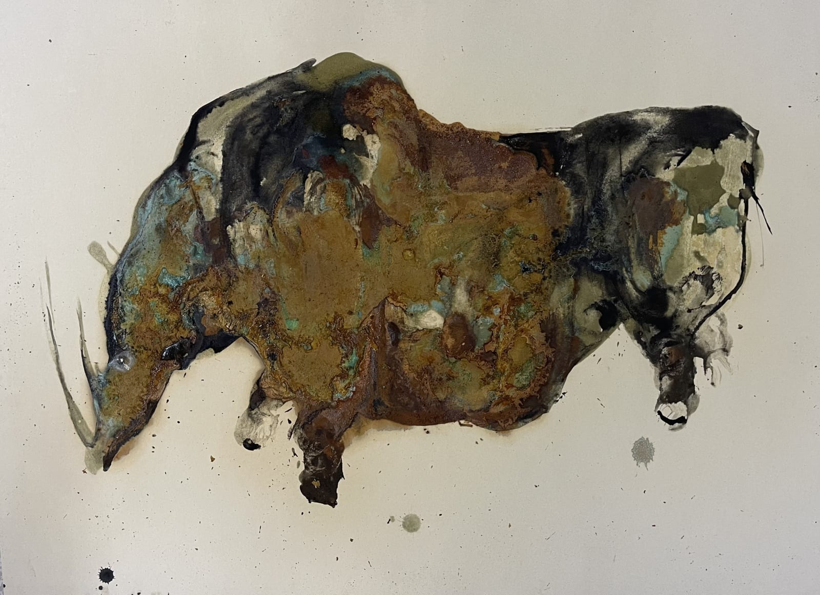 Lionel Sabatté, Rhinoceros du 21 Juin, 2020