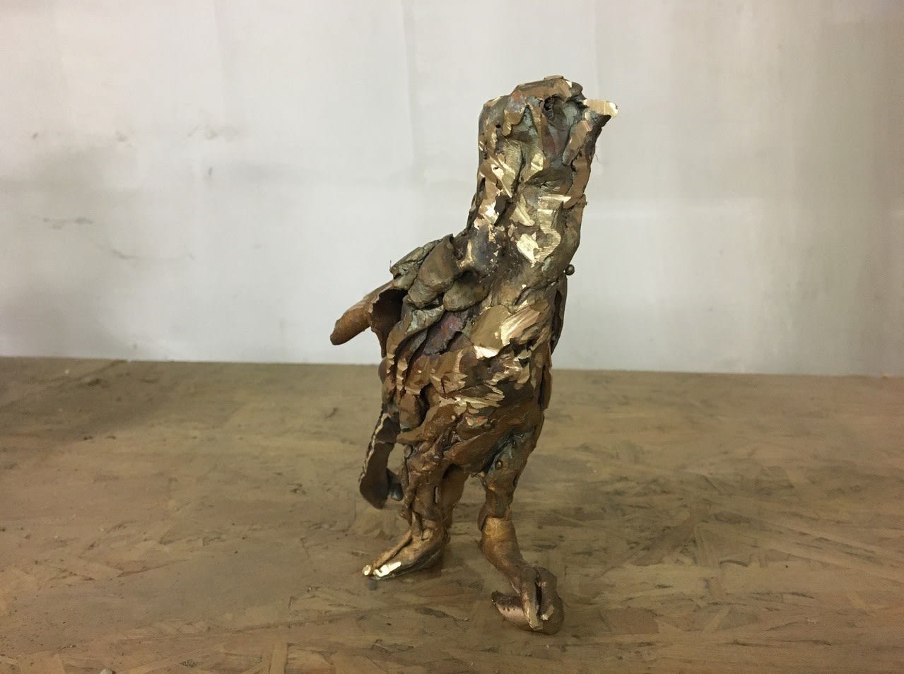 Lionel Sabatté, Oiseau en Bronze #4, 2019