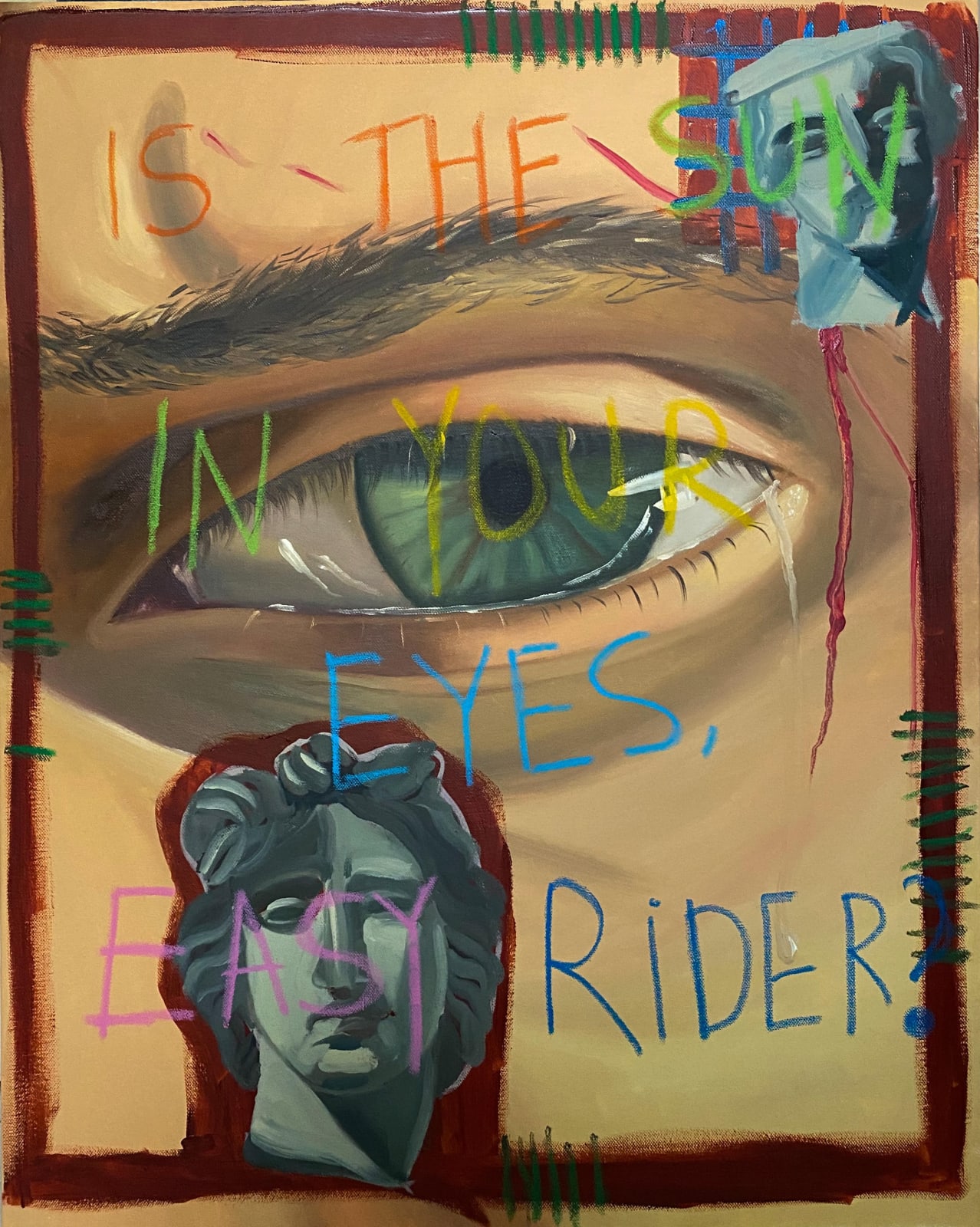 Israfil Ridhwan, Easy Rider (Diptych) , 2021