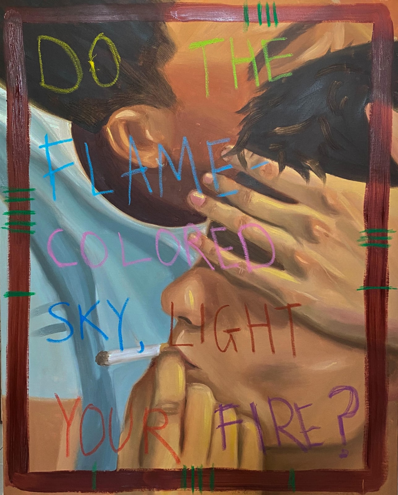 Israfil Ridhwan, Easy Rider (Diptych) , 2021