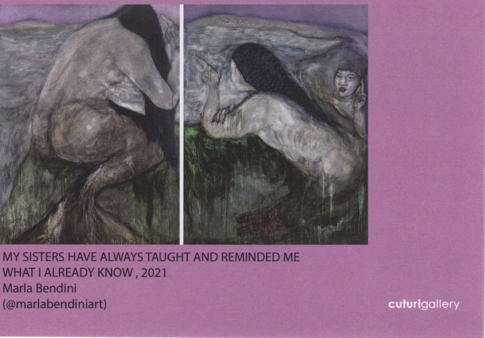 Marla Bendini, You Can Tell Me Postcard Set