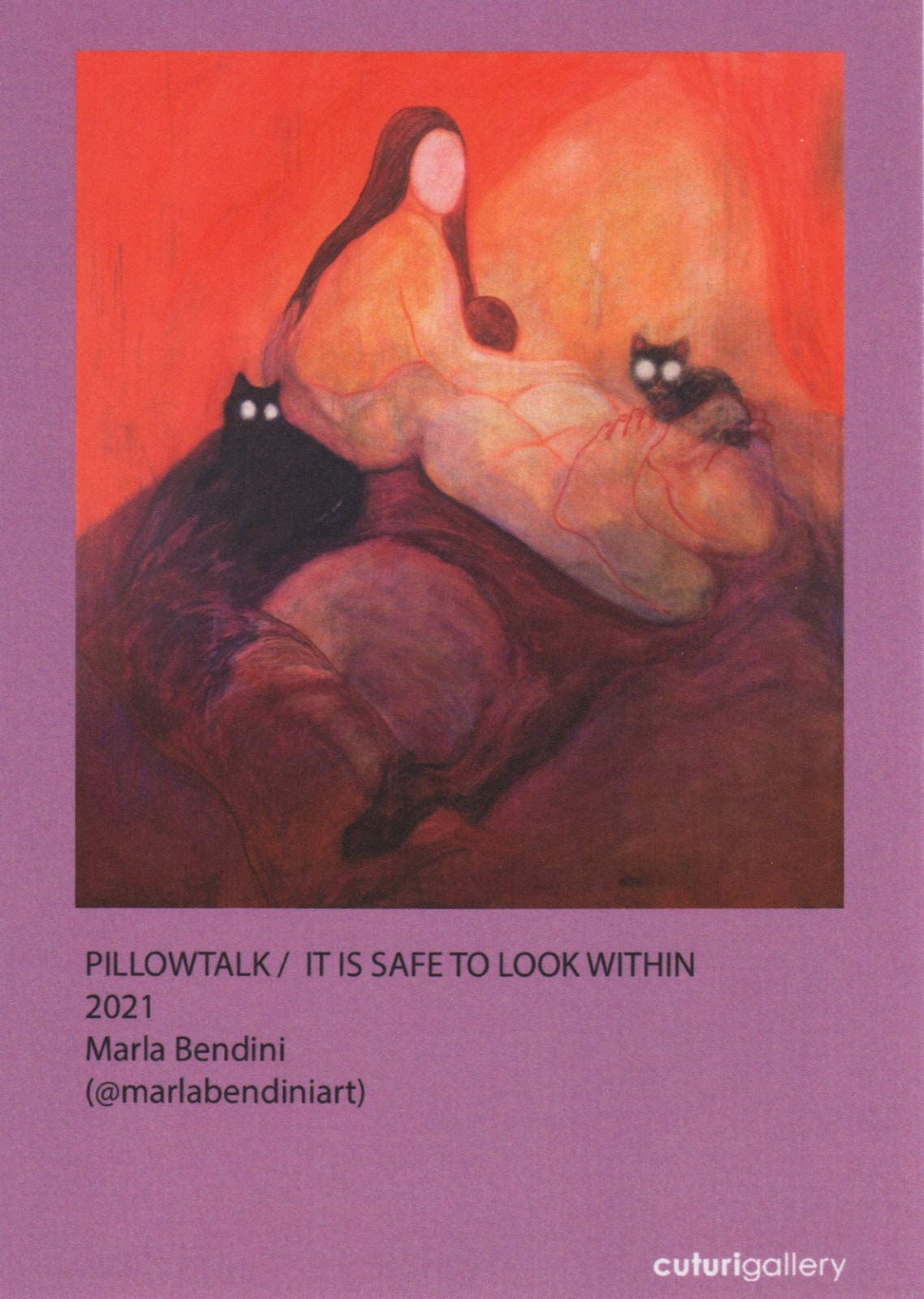 Marla Bendini, You Can Tell Me Postcard Set