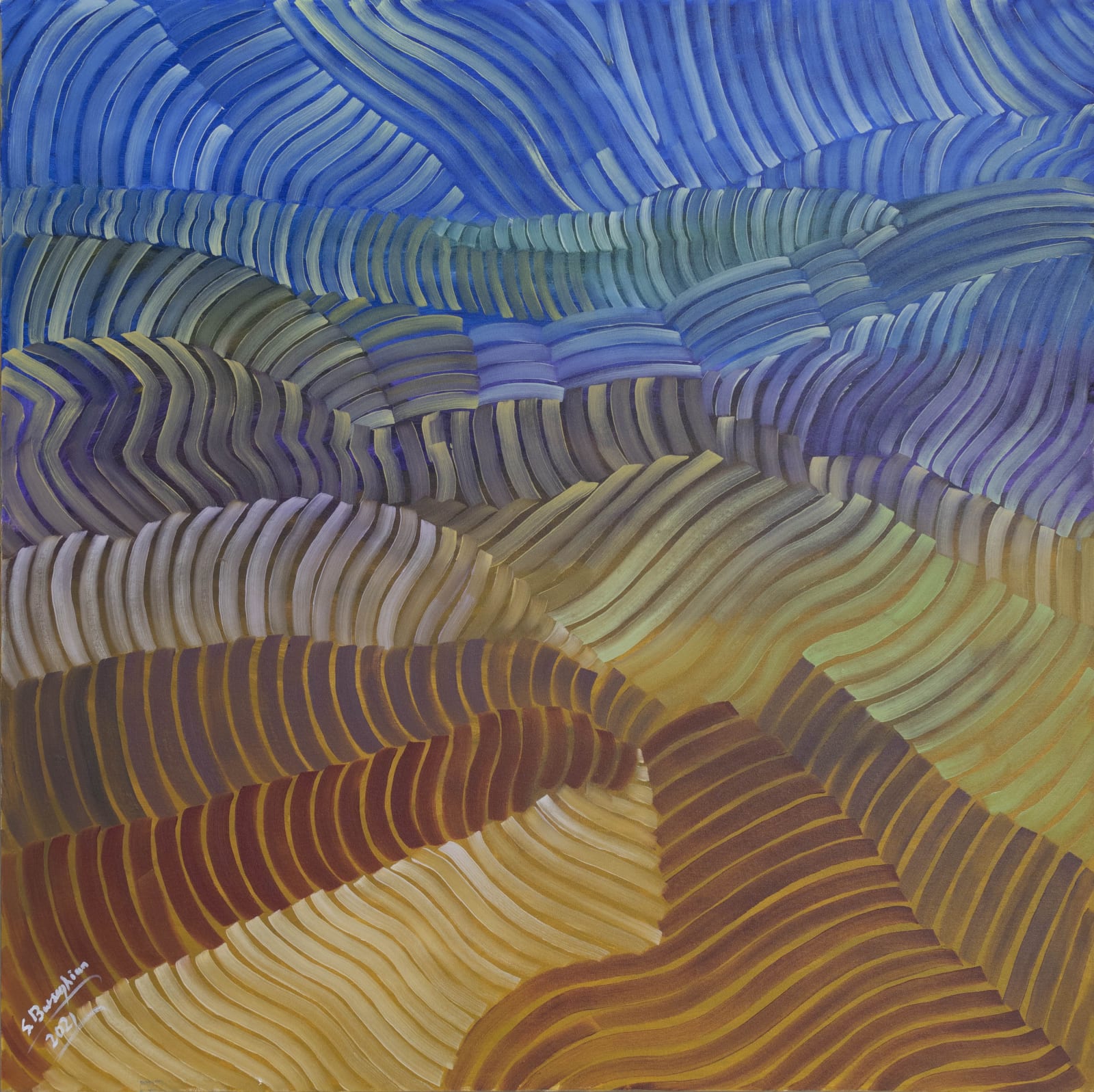 Wave Composition No. 2, 2021