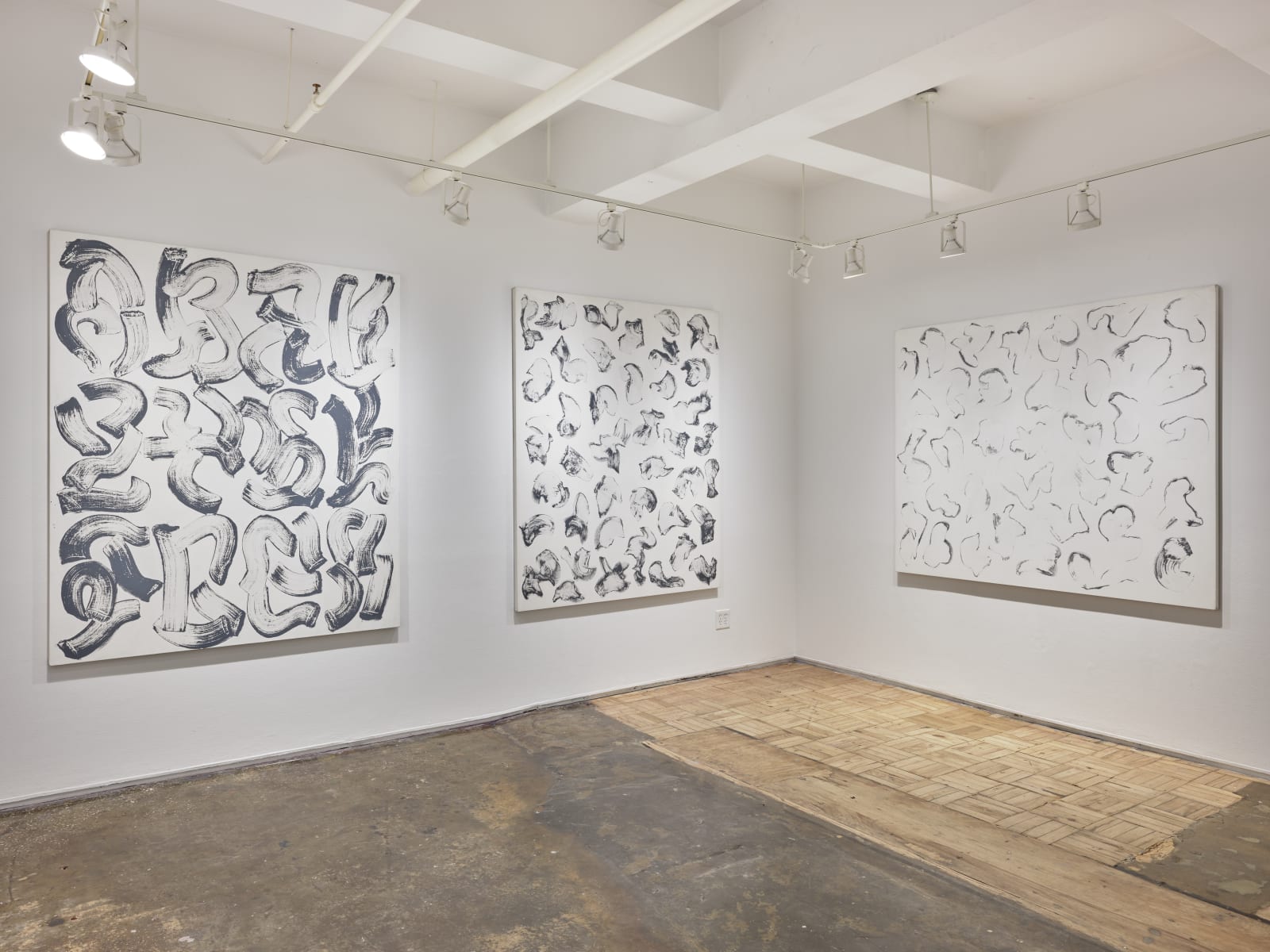 Blythe Bohnen, Brushstroke Paintings; A.I.R. Gallery, 2023, c. 1970