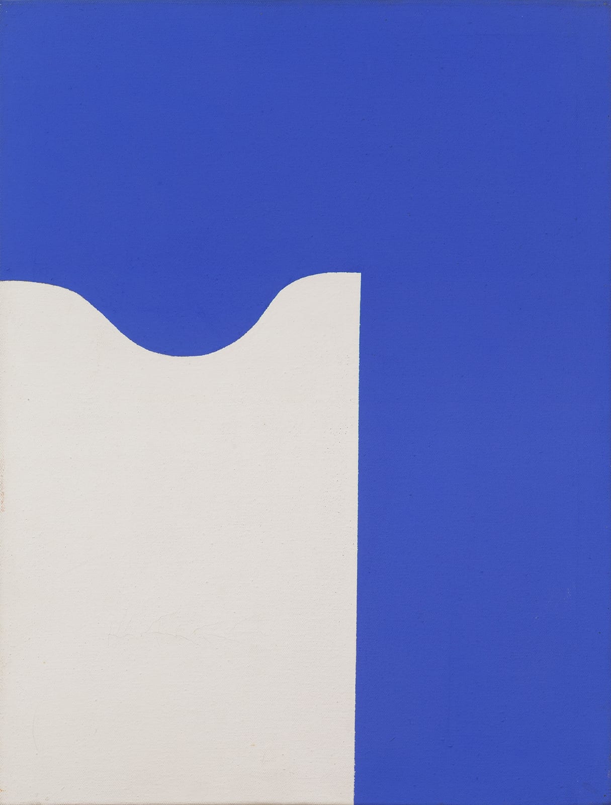 Robert Huot, Blue and White, 1963