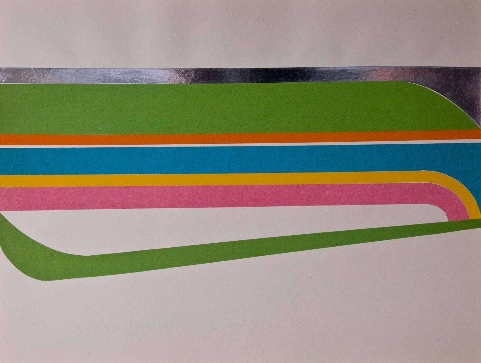 Ralph Coburn, Collage, View Bandol, 1950-56