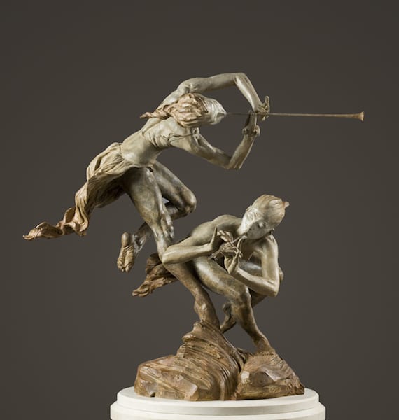 Richard MacDonald, Joie de Femme, Draped, Third Life, Artist Proof, 2009