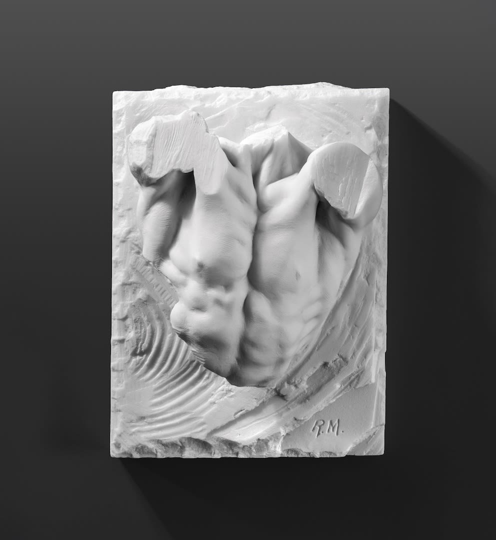 Richard MacDonald , NEW RELEASE: Male Torso, Marble Resin, 2023