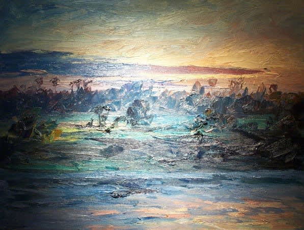 Jian Wang, Sunrise in Rancho Santa Fe, 2001