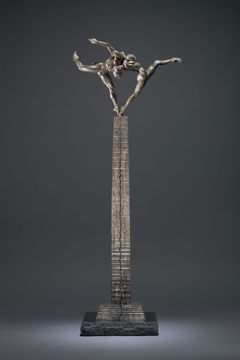 Richard MacDonald, Dance to Paradiso, Column, Platinum, 2015