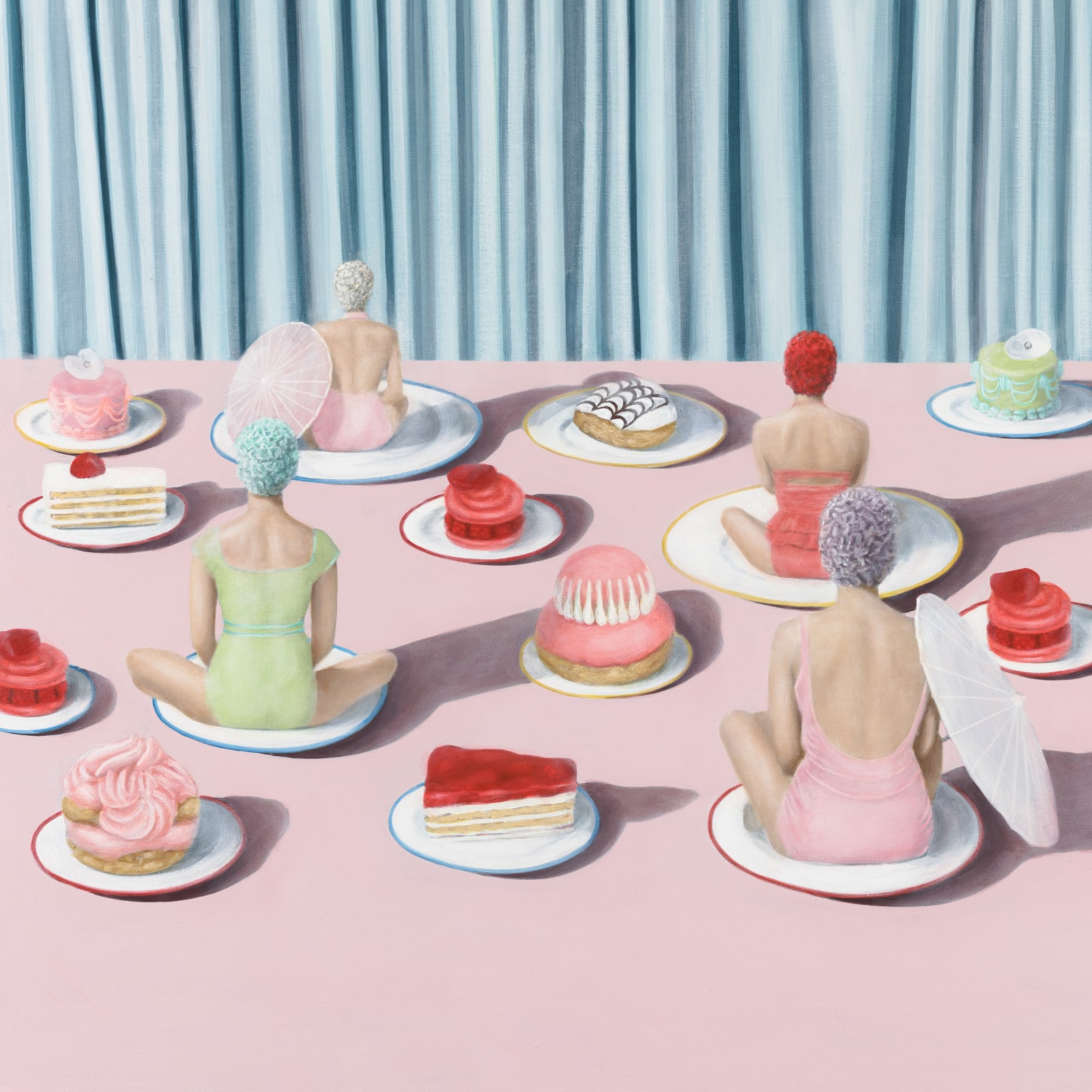 Elise Remender, Tea Time in Wonderland , 2025
