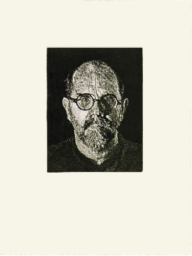 Chuck Close, S.P. II (Self-Portrait), 1997