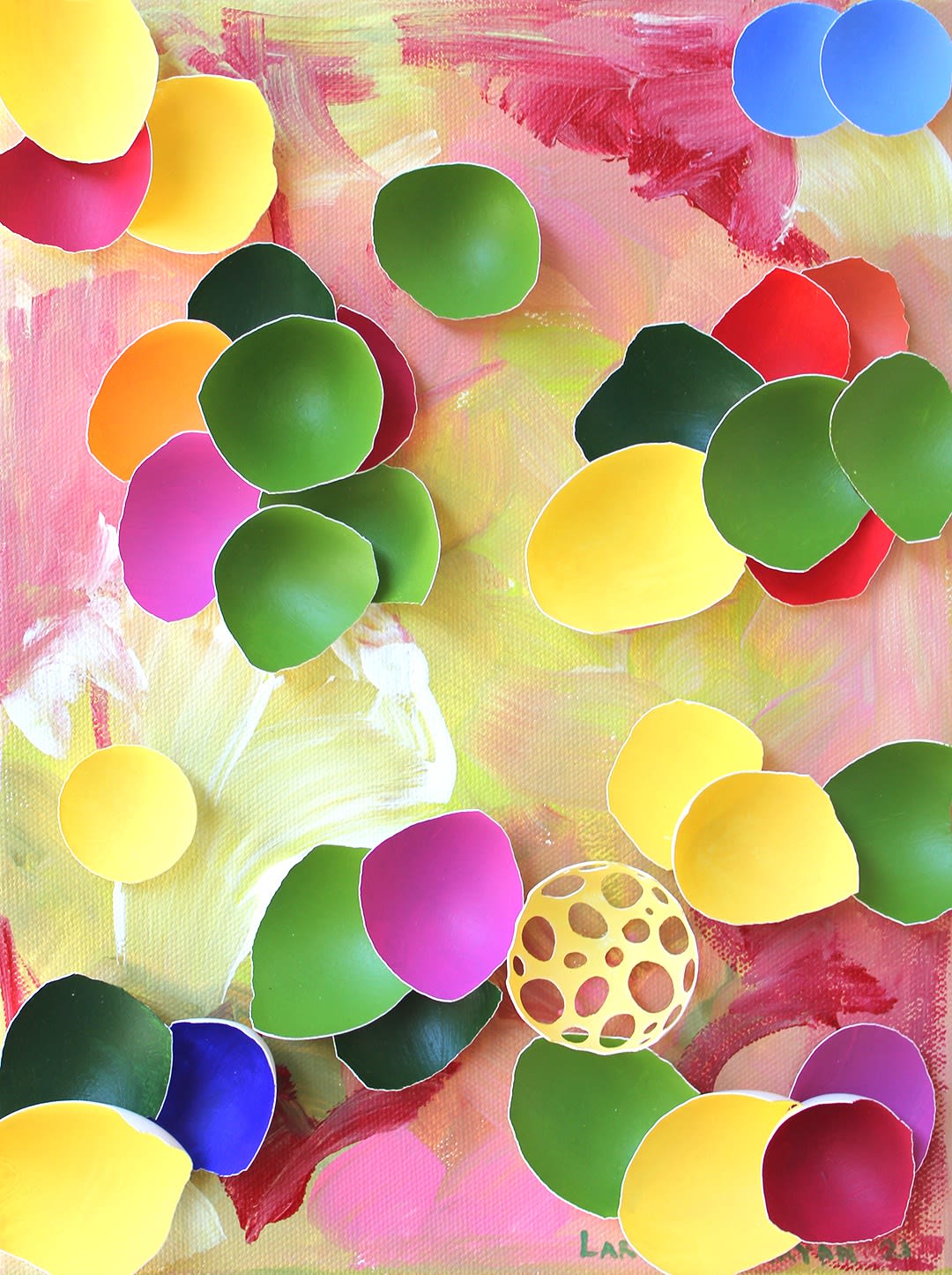 Larisa Safaryan, Yellow Flower , 2023